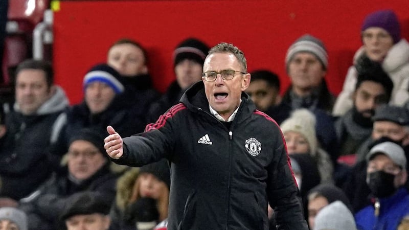 Leaks are emerging from the dressing room criticising Manchester United interim manager Ralf Rangnick 