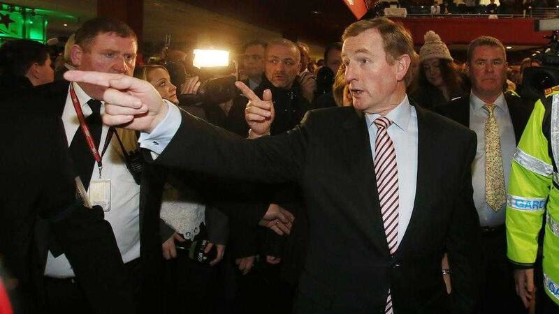Enda Kenny saw his party secure most votes but far short of what he hoped. Pciture by Niall Carson/PA Wire 