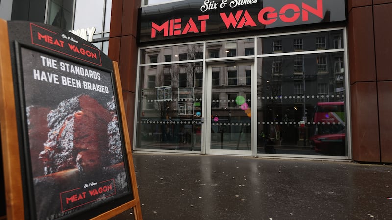 Meat Wagon on Wellington Place in Belfast City Centre.