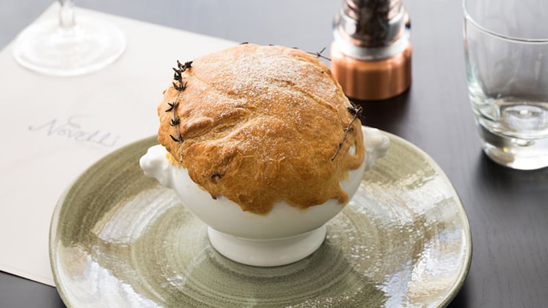 &nbsp;The Novelli at City Quays' French Onion soup will see a twist on the classic recipe with a pastry lid