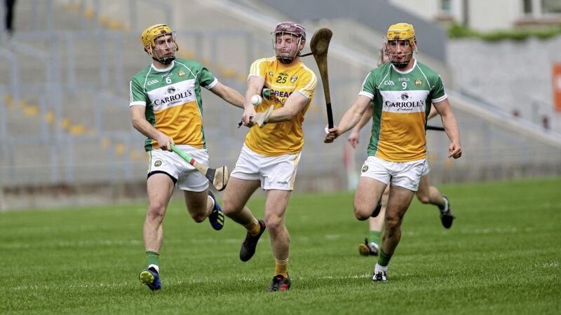 Antrim&#39;s Eoghan Campbell wants to follow the same road as Laois after the O&#39;Moore County reached the All-Ireland quarter-finals in 2019 