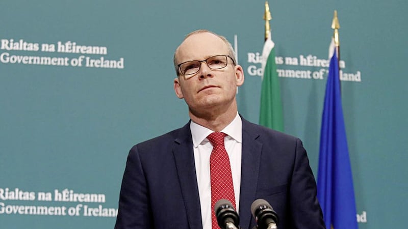 Irish foreign affairs minister Simon Coveney launched the All-Island Community Fund. Picture by Leon Farrell/Photocall Ireland/PA Wire 