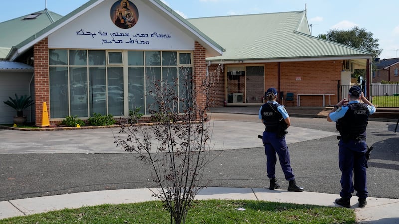 A Muslim community leader said the father of a boy accused of stabbing two Christian clerics in Australia saw no signs of his son’s extremism (Mark Baker/AP)