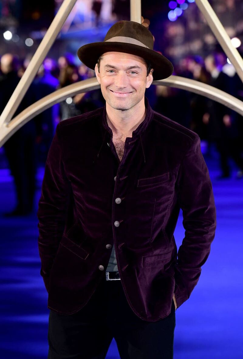 Jude Law at a premiere