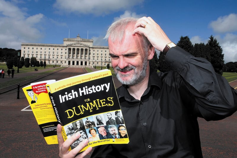 History enthusiast, Tim McGarry