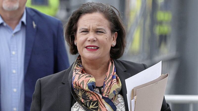 Mary Lou McDonald said it was important to &#39;make space&#39; for discussions with unionists. Picture by Brian Lawless/PA Wire 