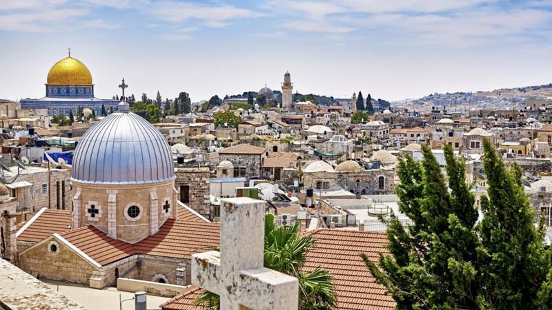 Jerusalem is at the heart of the Holy Land, an ancient city where pilgrims can follow in the footsteps of Jesus. 