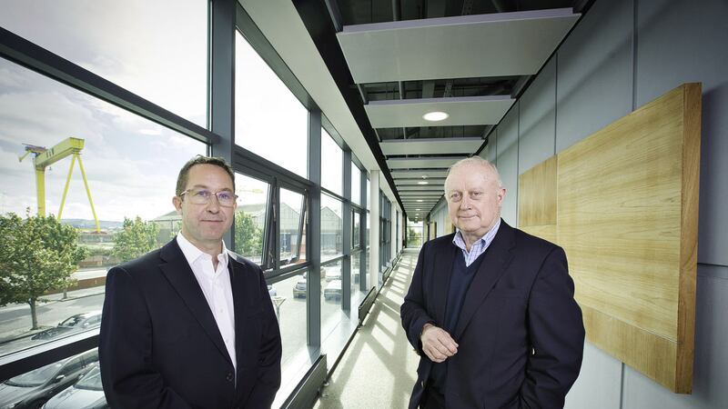 B-Secur CEO, Alan Foreman and First Capital Ventures Executive managing director, Gary Graham.