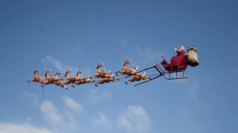 This year&#39;s sleigh is the best yet, Father Christmas has declared 