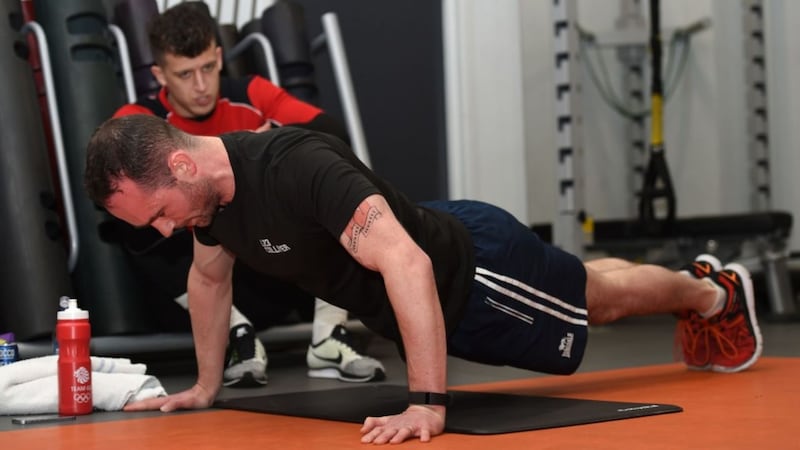 Watch: Man attempts world record for most press-ups done in an hour, all in the name of charity