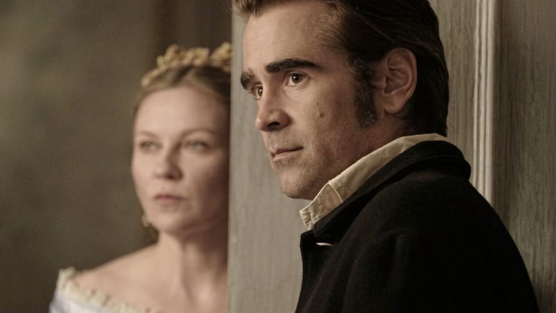 Kirsten Dunst and Colin Farrell in The Beguiled 