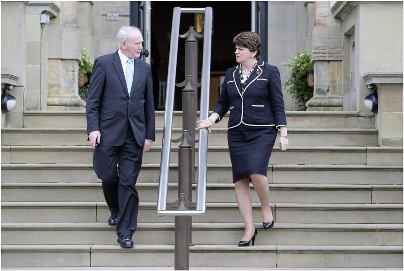 In the coming years nationalism needs to behave more like Martin McGuinness and less like Arlene Foster. Picture by Hugh Russell 