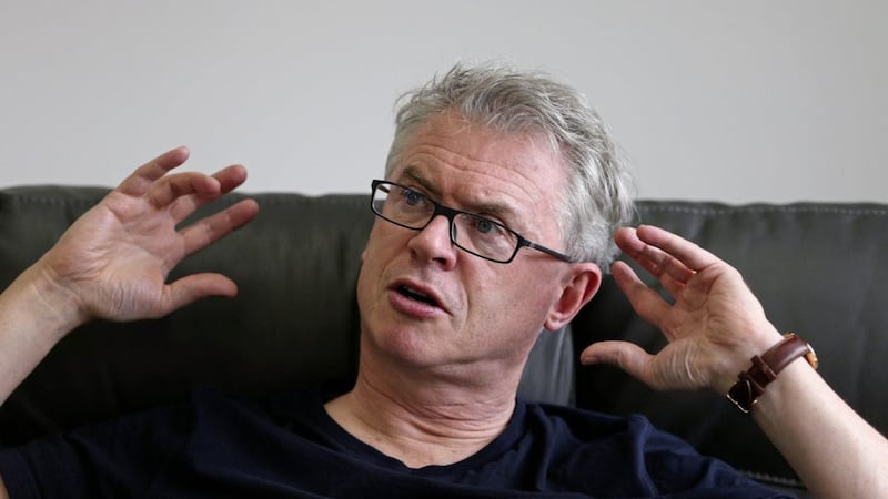GAA pundit, barrister and charity campaigner Joe Brolly speaks to The Irish News. Picture by Mal McCann 