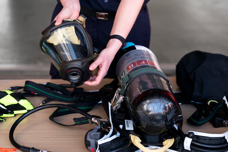 A new breathing apparatus set