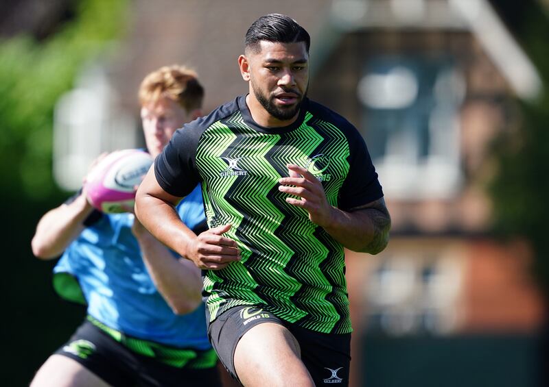 Former Ulster wing Charles Piutau is among five former All Blacks in the Tonga squad 