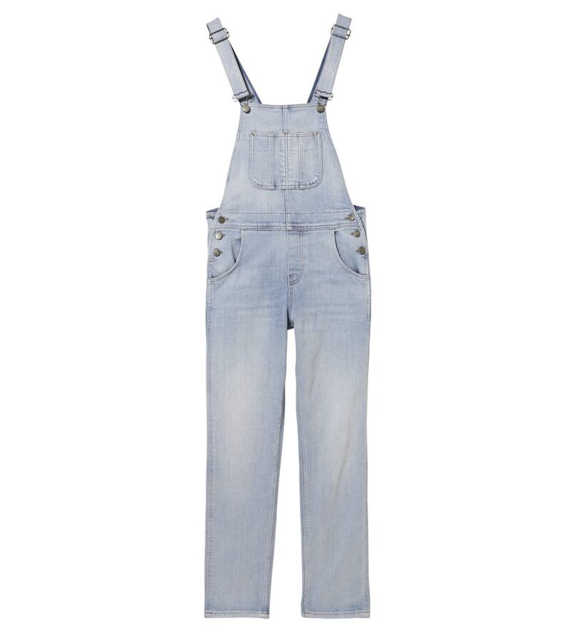 Fatface Lewes Dungarees Pale Wash, &pound;59.50, available from Fatface 
