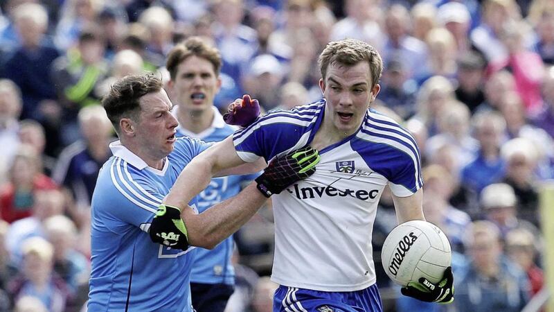 Jack McCarron will hope to rediscover his Allianz Football League form when Monaghan bid to reach another Ulster final on Saturday evening 