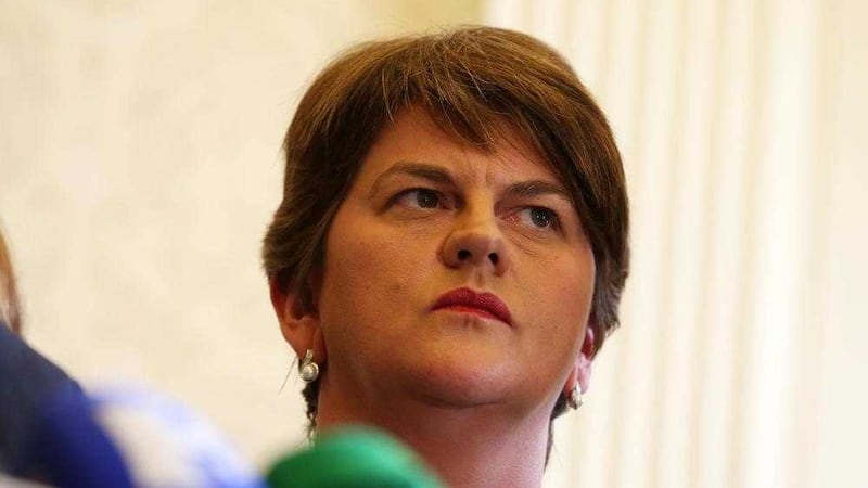 Arlene Foster has said her party&rsquo;s rotating ministerial resignations could end next week