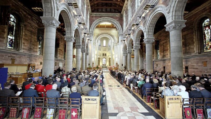 St Anne&#39;s Cathedral in Belfast would be &quot;receptive&quot; to hosting an ecumenical service with Pope Francis. Picture by Cliff Donaldson 