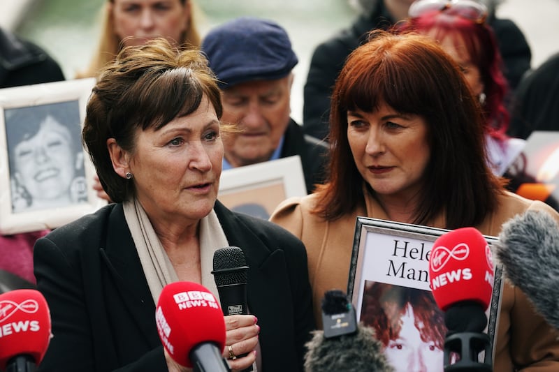 Susan Behan, left, said justice had been served
