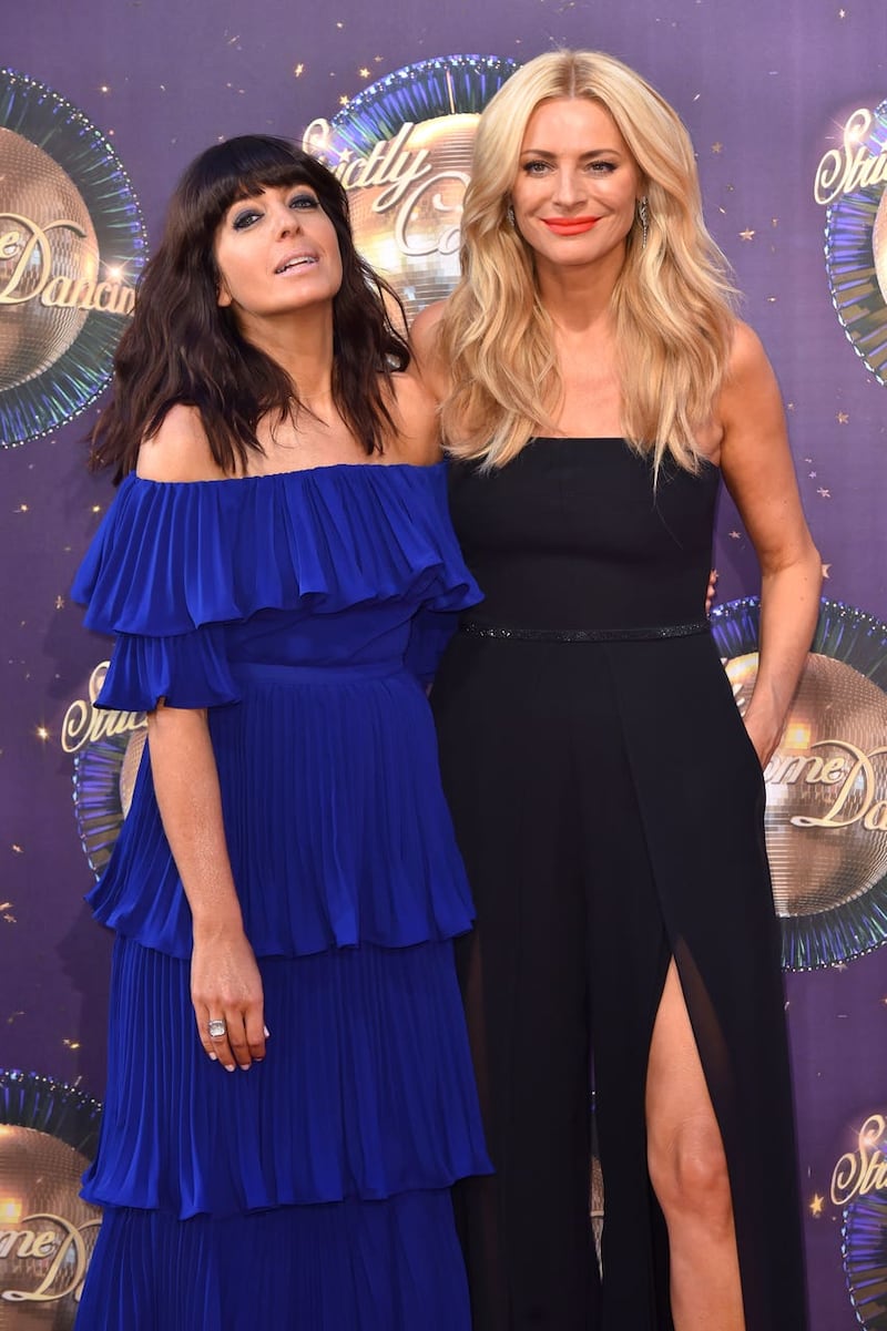 SStrictly Come Dancing hosts Claudia Winkleman and Tess Daly (Matt Crossick/PA)