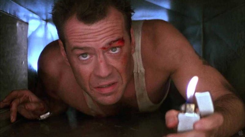Bruce Willis in unconventional Christmas classic, Die Hard 