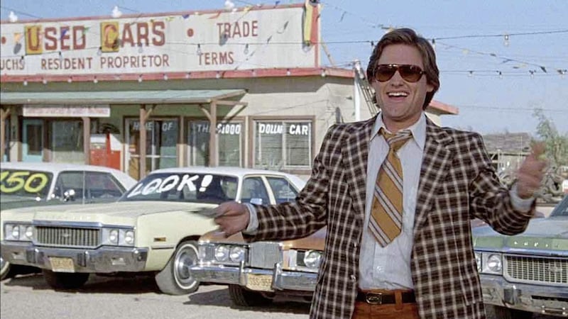 Would you buy a second-hand car from this man? 