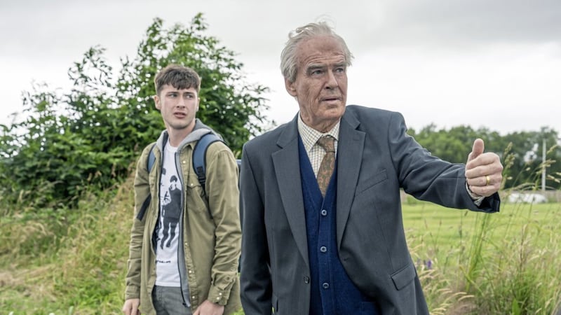 The Last Rifleman tells the story of how D-Day veteran Artie &ndash; played by Pierce Brosnan &ndash; goes on the run from his nursing home to attend the commemorations in Normandy. Samuel Bottomley is also pictured
