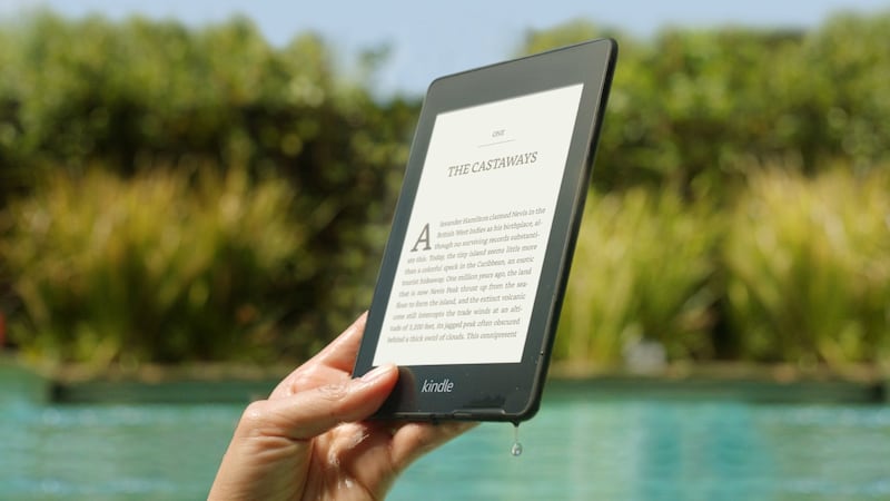 The e-reader has been updated and is ready for poolside or bath-time reading.
