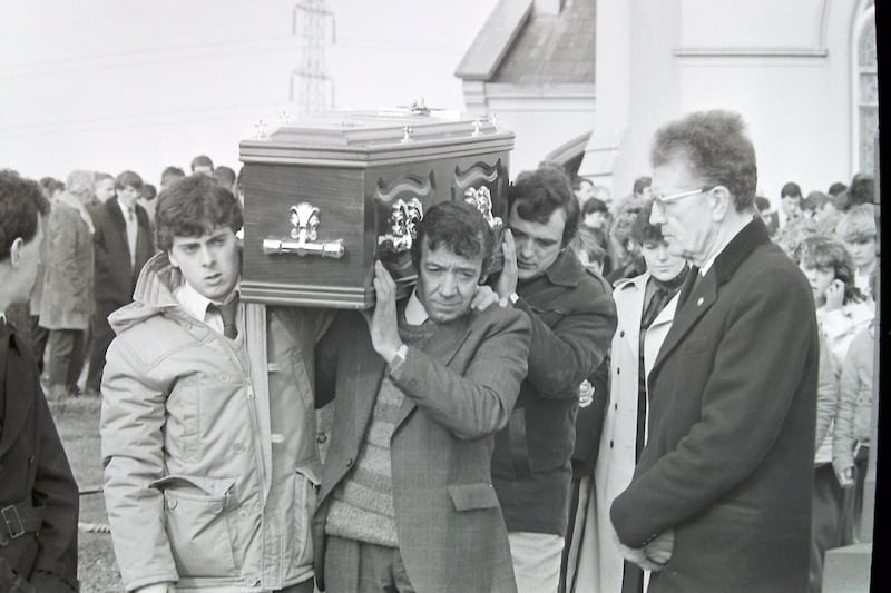 PACEMAKER BELFAST 
Francis Bradley shot dead by the SAS in February 1986