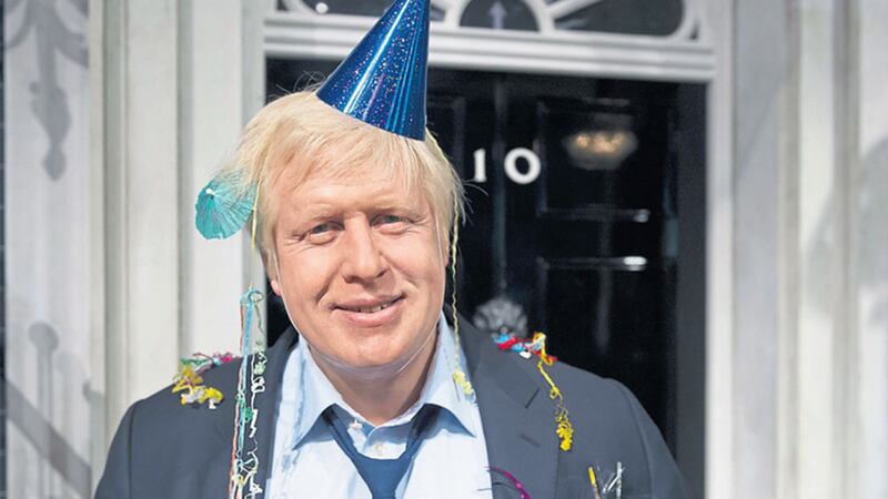 A 2012 picture from Madame Tussauds in which Boris Johnson was given a post-party makeover to mark his victory in the London mayoral election&nbsp;