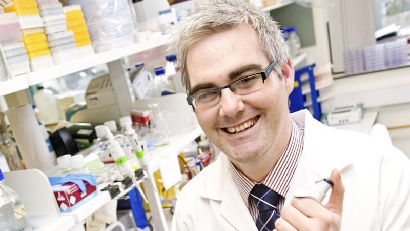 Leading breast cancer researcher Dr Kienan Savage of Queen&#39;s University Belfast 