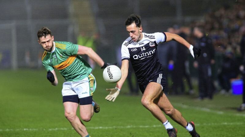 &#39;I was really impressed with the support play overall of Kilcoo and how they were always willing to make a break at speed and drag Glen into areas where they could potentially hurt them&#39; Picture: Seamus Loughran 