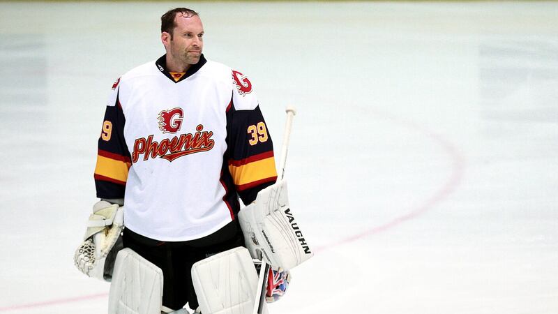 Former Chelsea and Arsenal goalkeeper Petr Cech is set to pay ice hockey for the Belfast Giants in a charity match at the SSE Arena in Belfast on Wednesday night