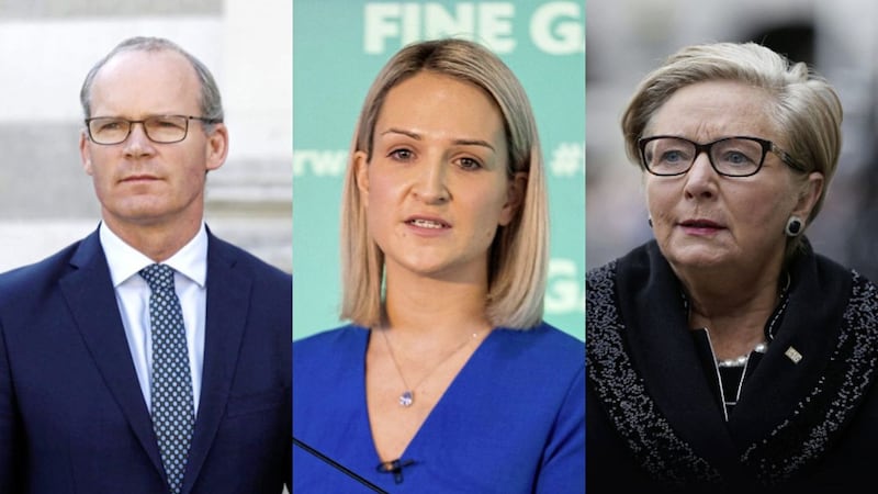 Simon Coveney, Helen McEntee and Frances Fitzgerald 