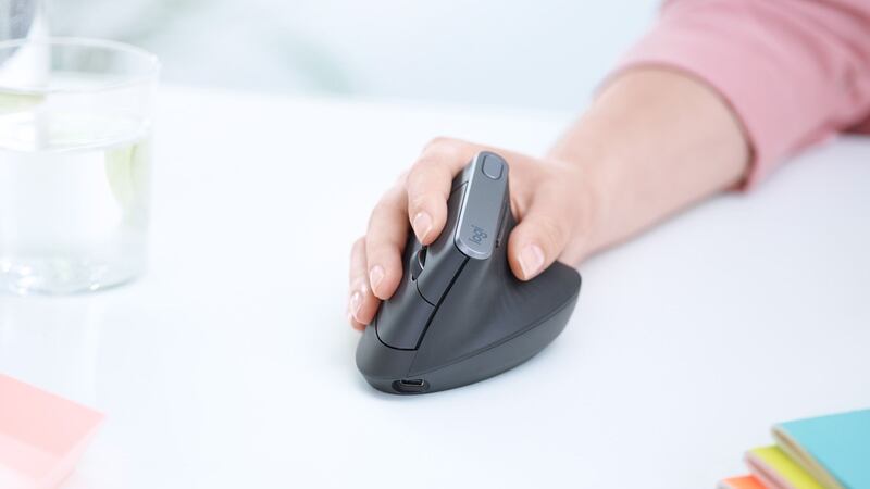 Logitech’s latest offering adopts a 57-degree vertical angle.