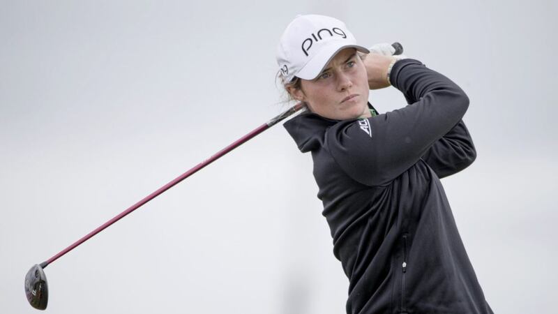 Leona Maguire pictured at the Women&#39;s British Open at Kingsbarns Golf Links, St Andrews on Friday August 4 2017. Picture by Kenny Smith/PA Wire 