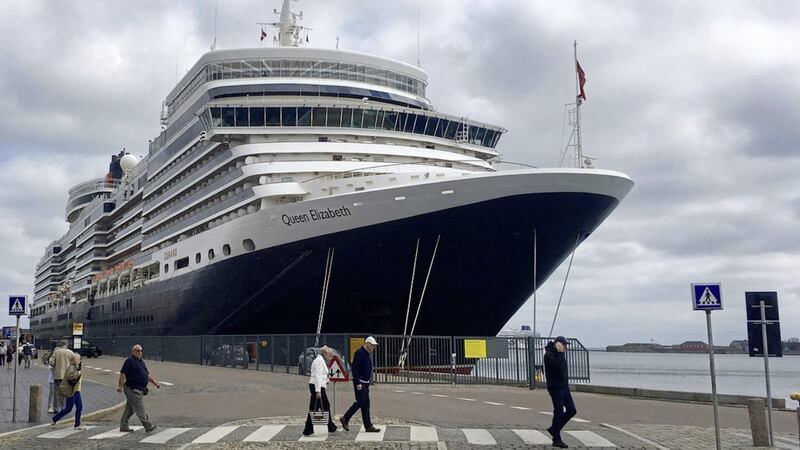 The Queen Elizabeth liner, where Ulster Carpets in Portadown has completed a major project to supply floor cover 