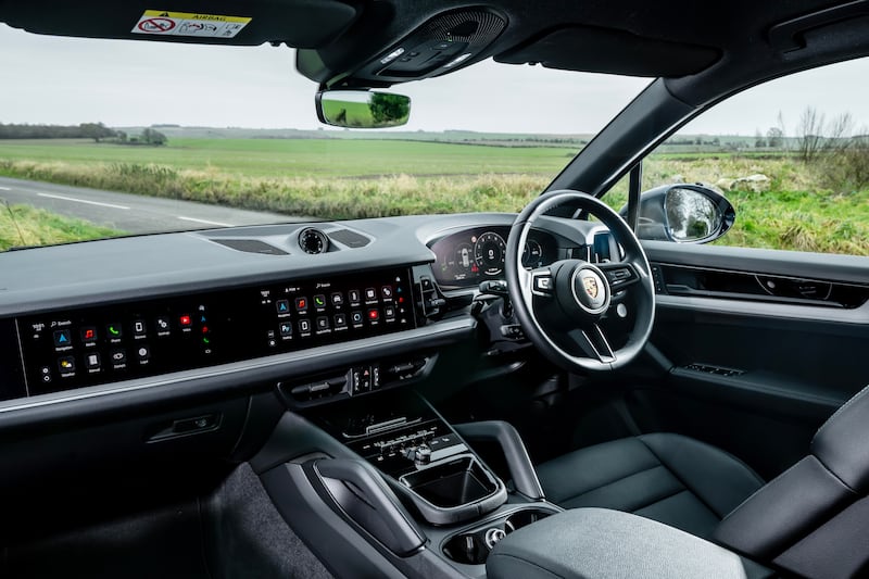 A new passenger touchscreen is now available as an option. (Porsche)