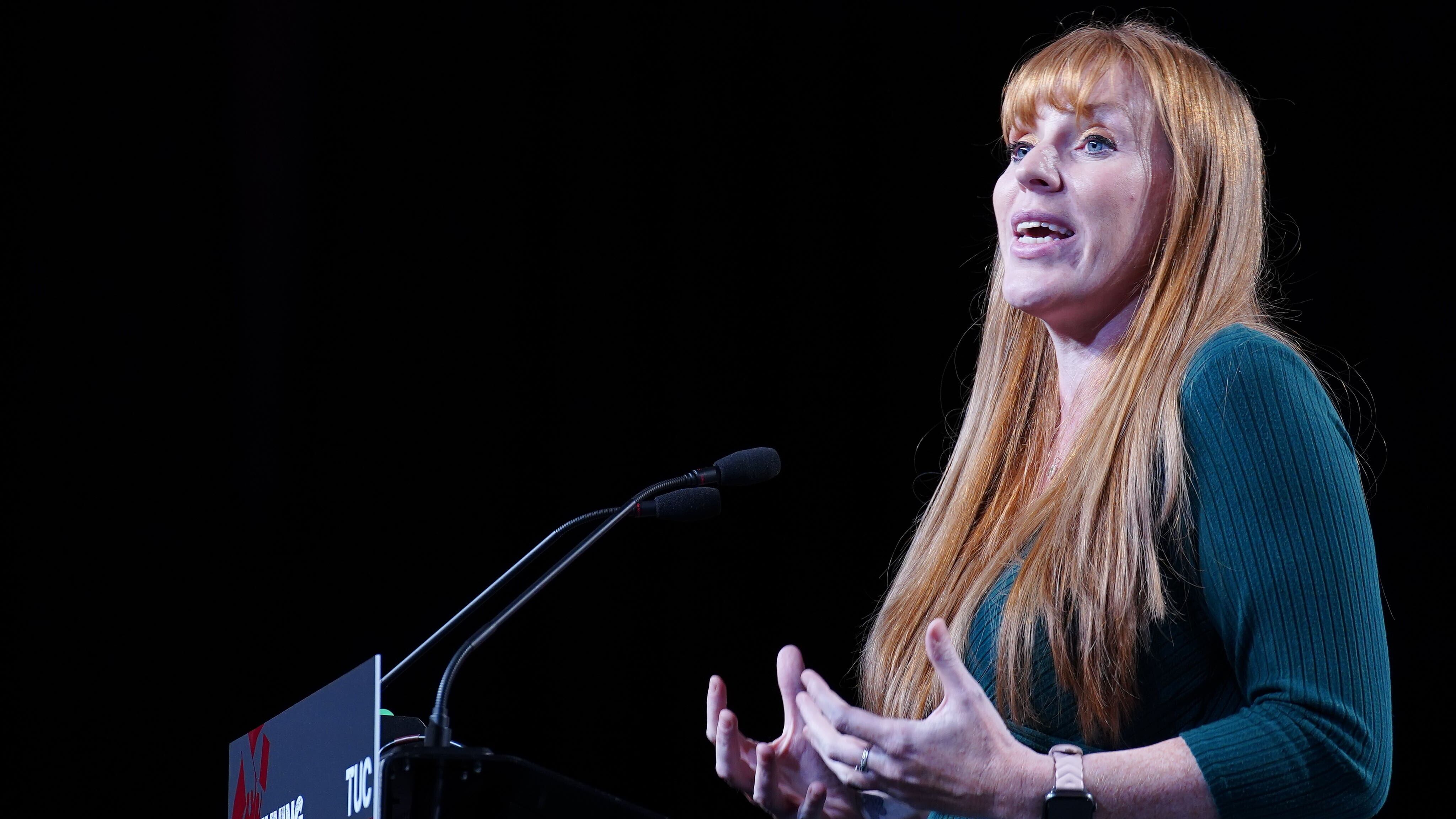 Deputy Labour leader Angela Rayner will open the Labour conference in Liverpool (Peter Byrne/PA)