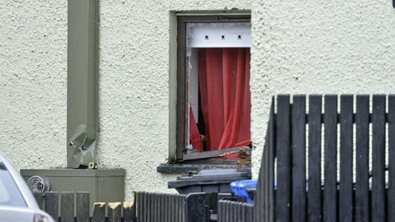 Damage was caused to two properties in separate pipe bomb attacks in Bushmills on Friday morning. 