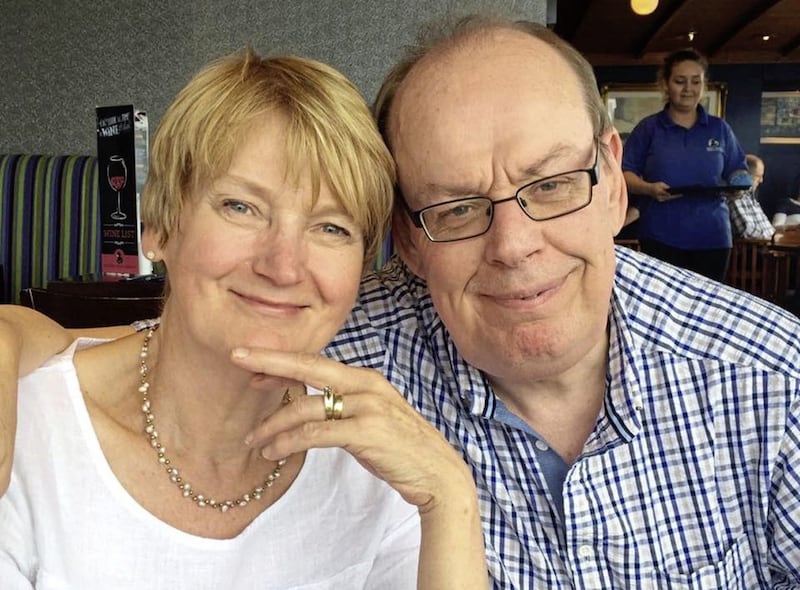 Ken Reid (64) with his wife Liz 