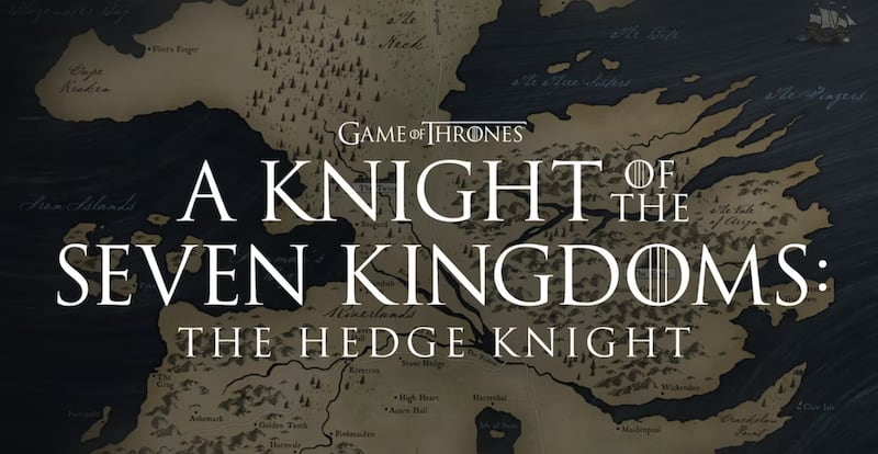 A title card for the new Game of Thrones prequel, set to be filmed this summer.