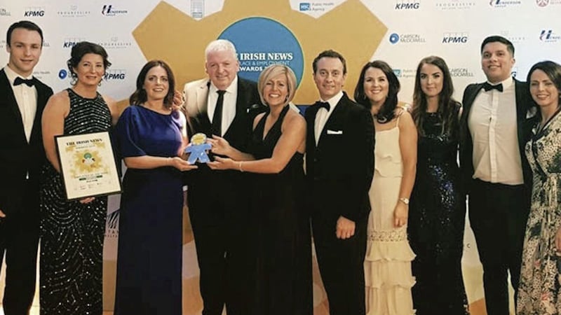PKF-FPM wins the inaugural Employer of the Year accolade at the Irish News Workplace &amp; Employment Awards 