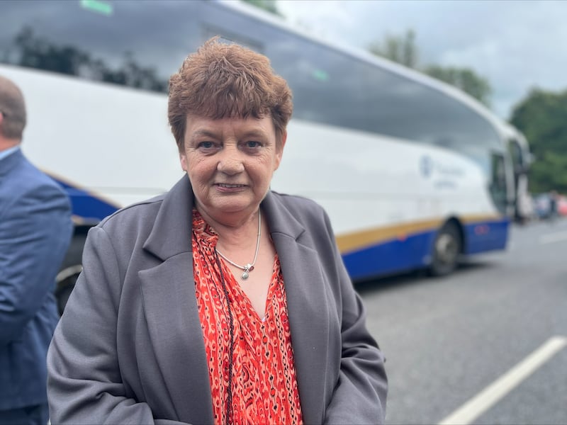 Grace Curry, who was one of the first people to attend to victims of the Ballygawley bus bombing 35 years ago. (Claudia Savage/PA)