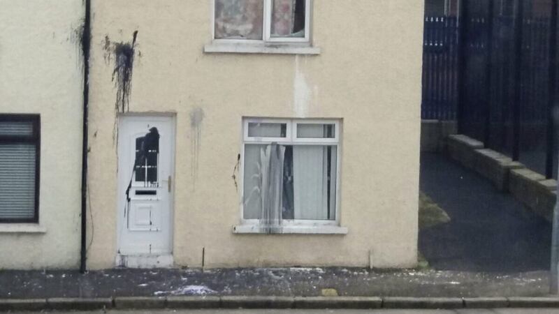 The home of a Romanian family in south Belfast has been attacked 