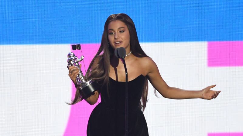 She performed her latest hit Thank u, Next.