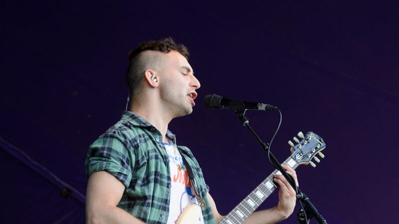 Jack Antonoff has co-produced some of Taylor Swift’s most famous songs (Matt Crossick/PA)