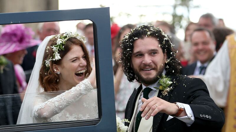 Rose Leslie and Kit Harington have married in Aberdeenshire.