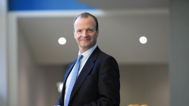 The outgoing CEO of Bank of Ireland UK, Ian McLaughlin.